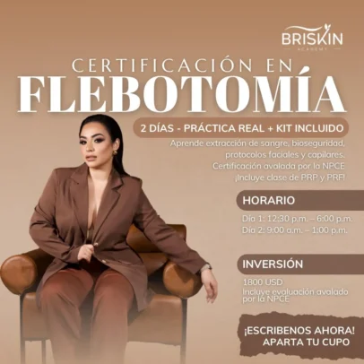 FLEBOTOMISTA (certificación nacional)